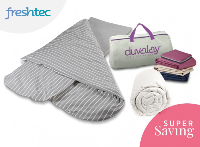 Duvalay Freshtec Cooling Sleeping Bag Bundle