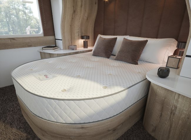 D-Luxe Hybrid Slimline Caravan Mattress