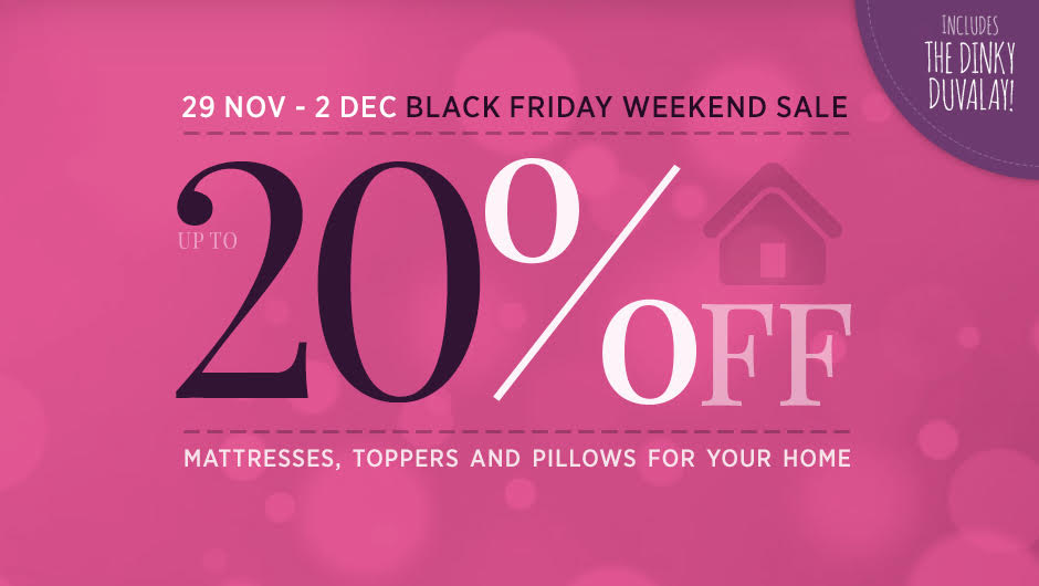 Discover Duvalay for the home this Black Friday Weekend!
