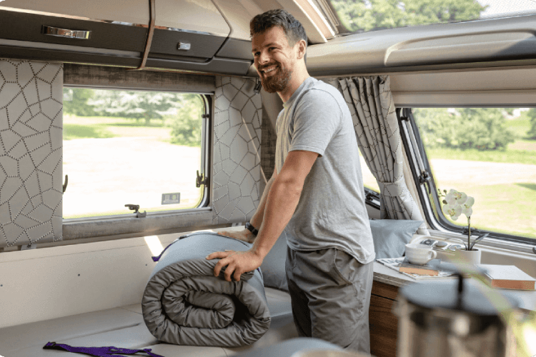 Caravan Interior Travel Topper
