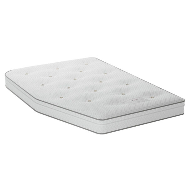 D luxe hybrid mattress french bed side view white background original