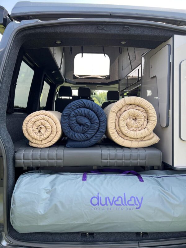 Duvalay & travel toppers in campervan original