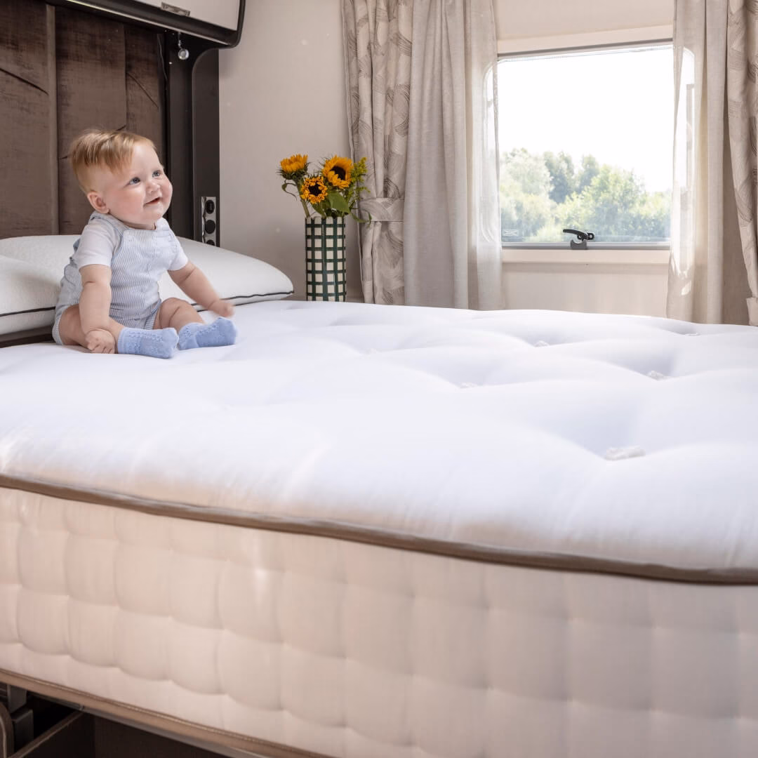 Caravan motorhome d luxe natural mattress freddie