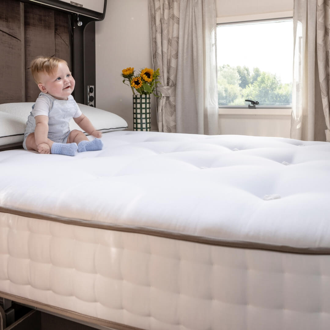 Caravan motorhome d luxe natural mattress freddie
