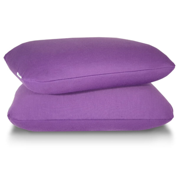 Travel Pillow Cutout Purple Stack