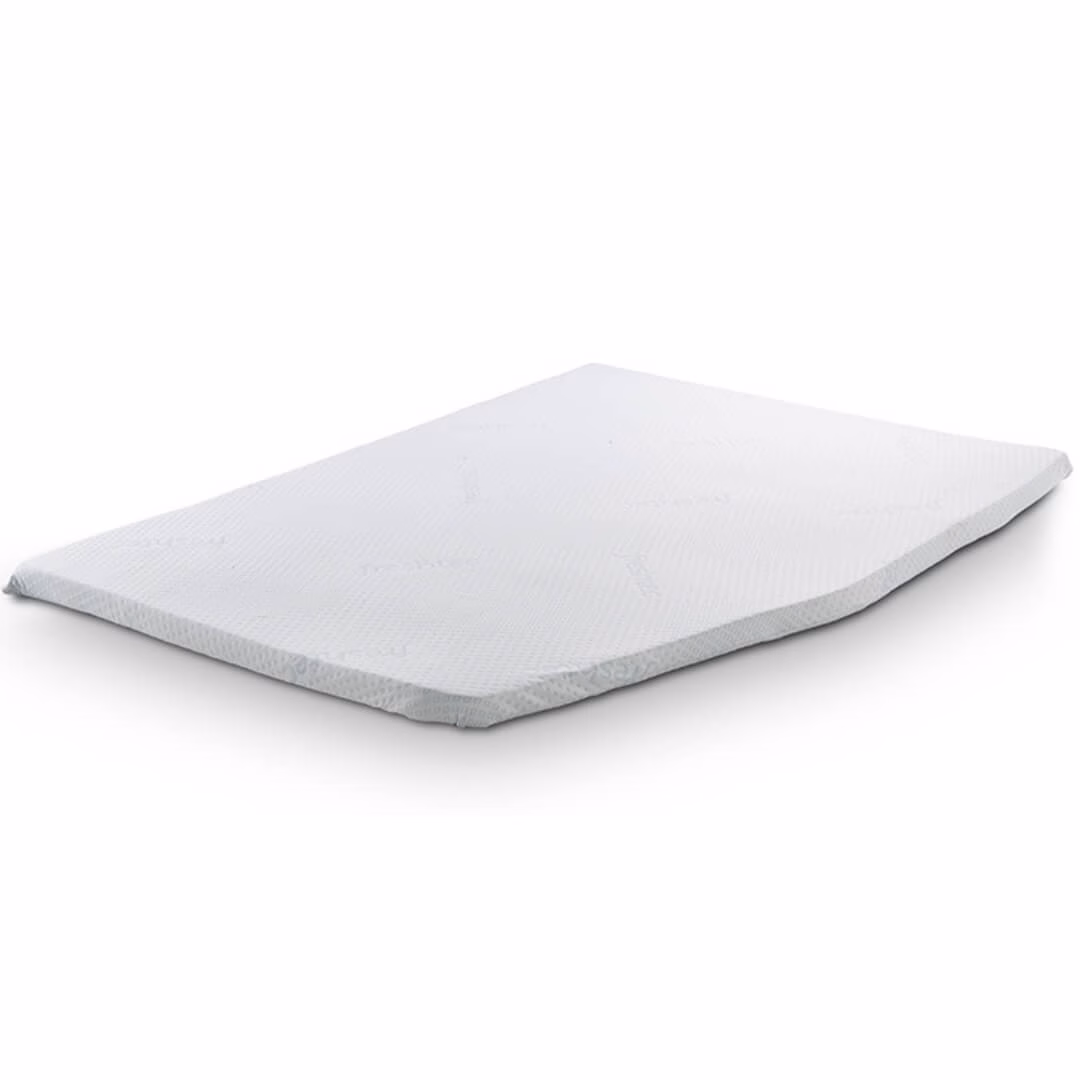Custom topper 50mm deep french bed shape freshtec