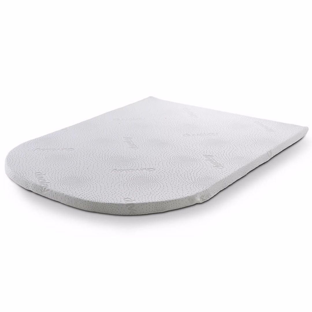 Custom topper 50mm deep island bed shape