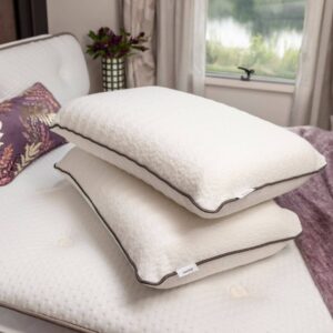 Deluxe pillow memory foam lifestyle