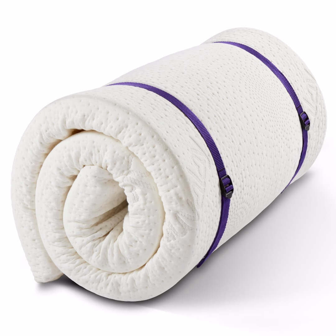 Travel topper rolled 50mm deep