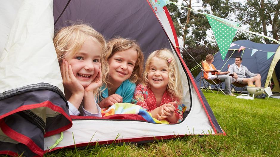 Camping with kids blog