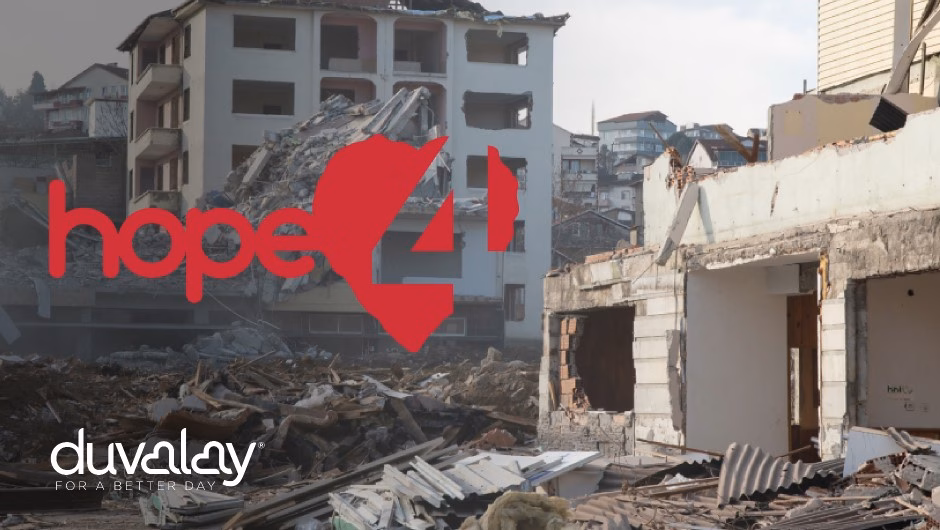 Duvalay donates 200 sleeping bags to turkey earthquake victims