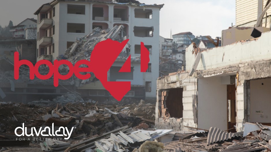 Duvalay donates 200 sleeping bags to turkey earthquake victims