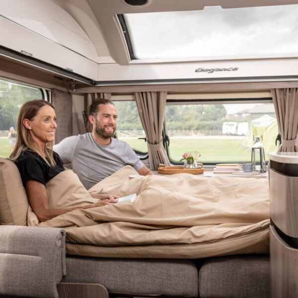 Duvalay sleeping bag lifestyle caravan