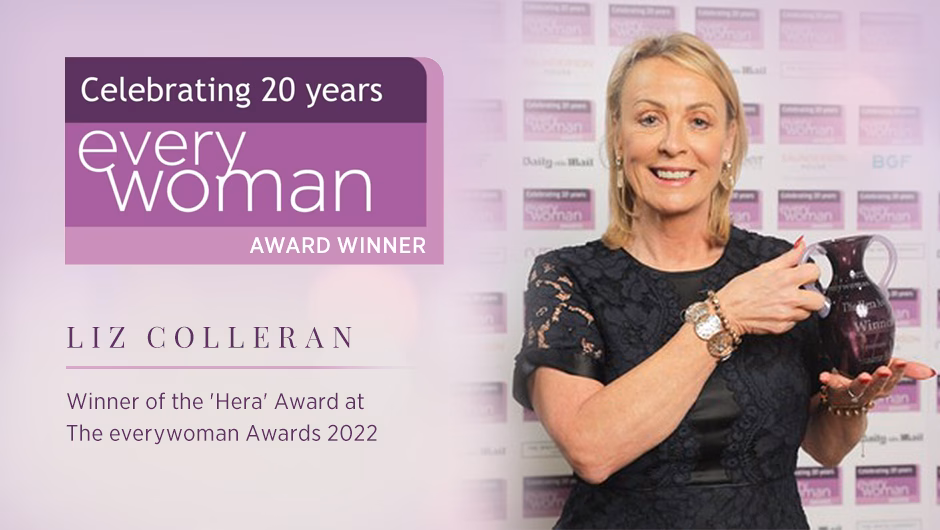 Liz colleran everywoman awards winner 2022 duvalay mattress bedding