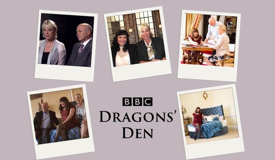 Dragons' den about us purple