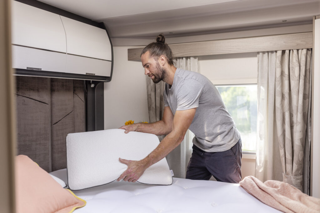 Caravan memory foam pillow lifestyle original