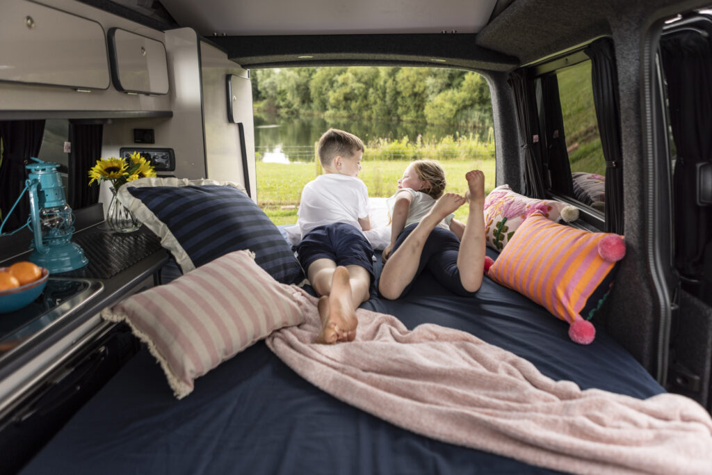 Duvalay campervan vw mattress topper kids1 original